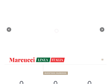 Tablet Screenshot of mlineaitalia.com